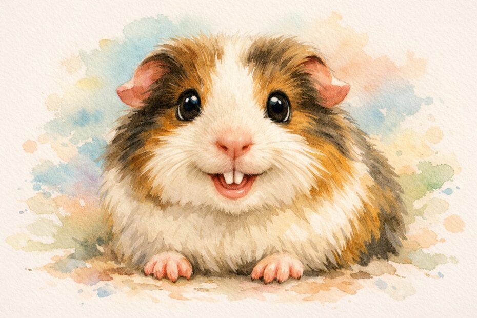 Guinea pig teeth